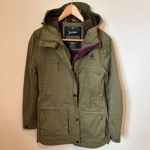 Green Woods Rain Jacket